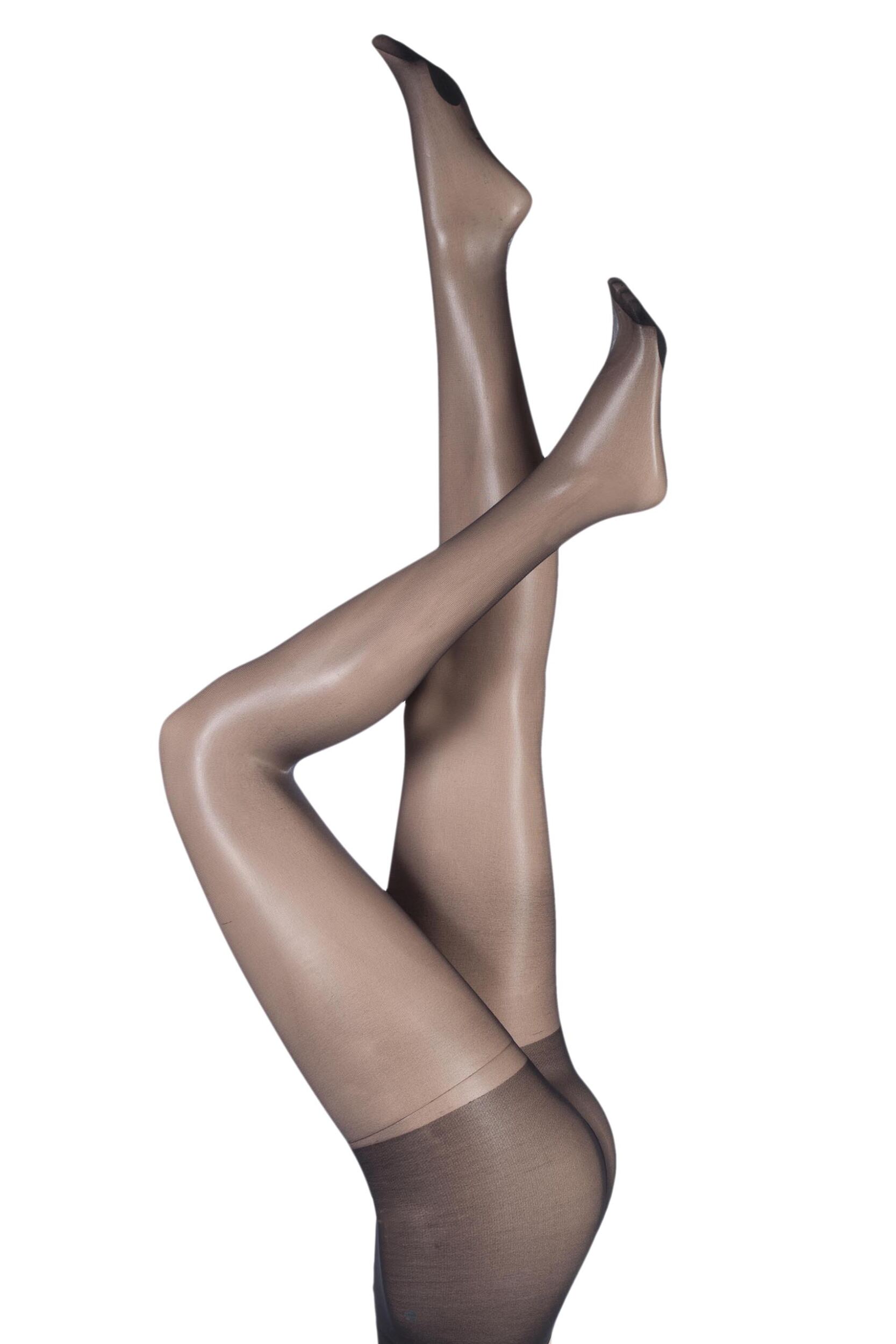 Image of Ladies 1 Pair Pretty Polly Sweet Steps 10 Denier Sheer Tights