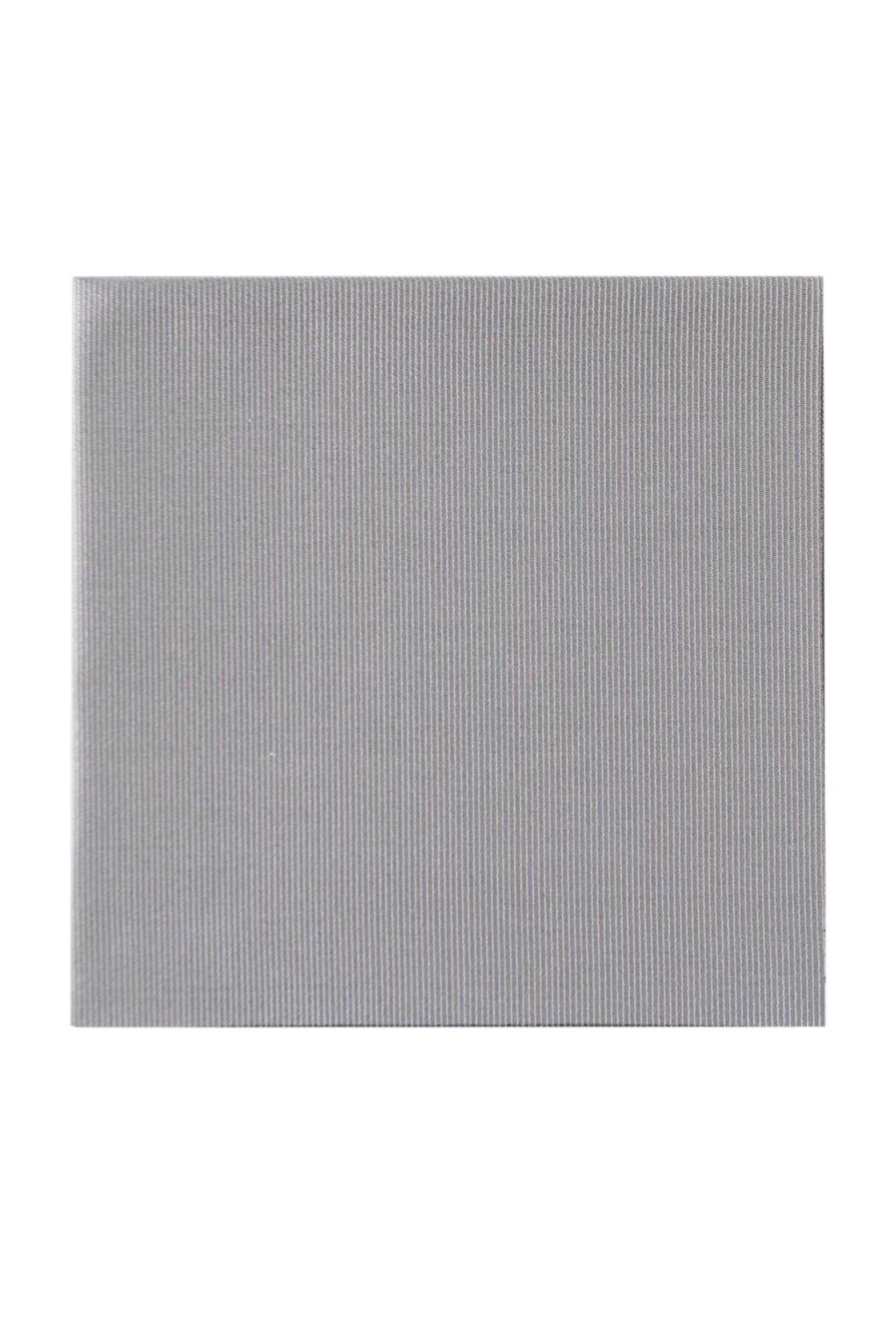 1 Pack Light Grey Colour Burst Pocket Square Men's One Size - SOCKSHOP