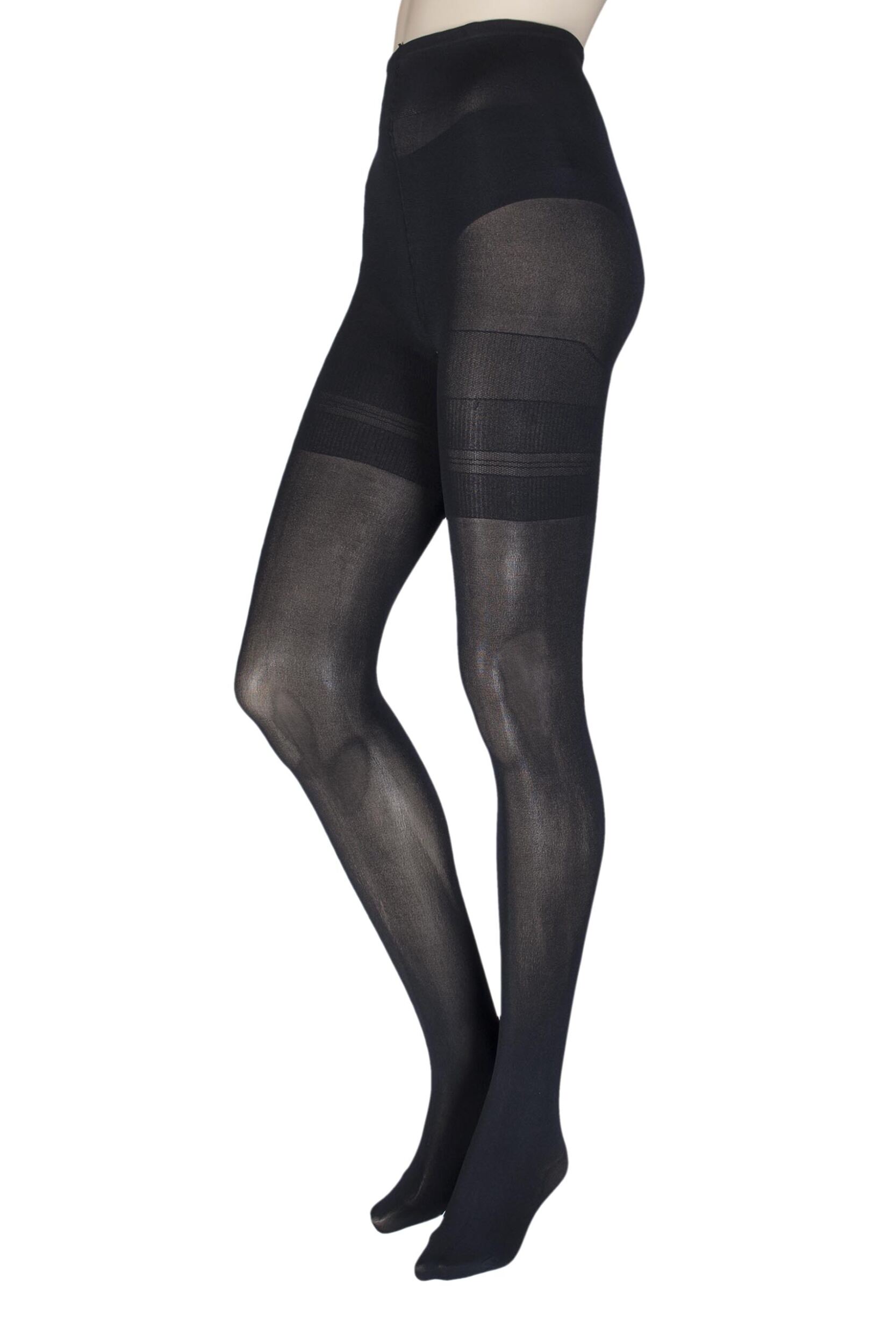 Image of Ladies 1 Pair Trasparenze Curvy Sibilla 40 Denier Tights