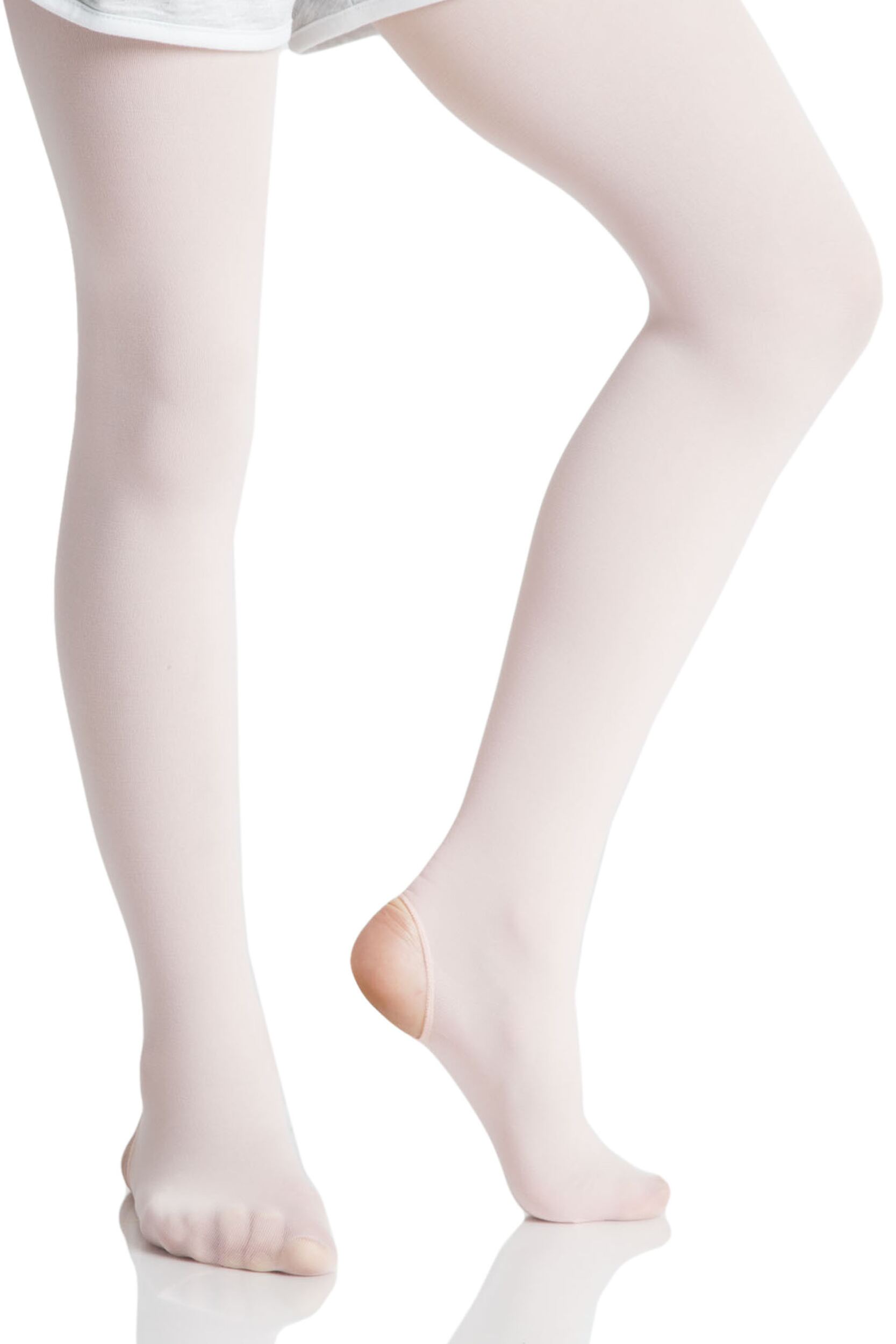 Image of Girls 1 Pair Silky Ballet Convertible Tights