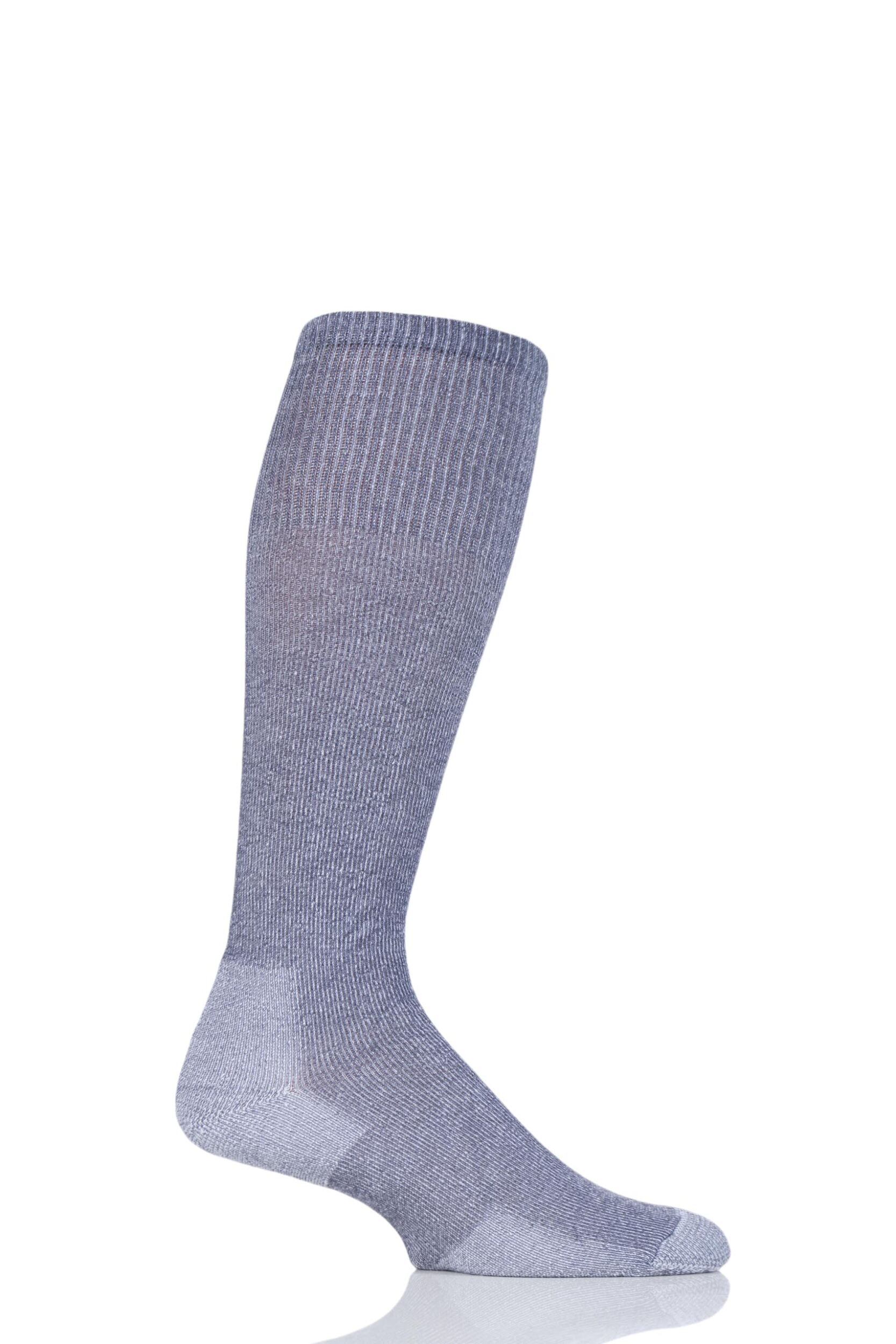 1 Pair Grey Ultra Light Hiker Over the Calf Socks Men's 5-8 Mens - Thorlos