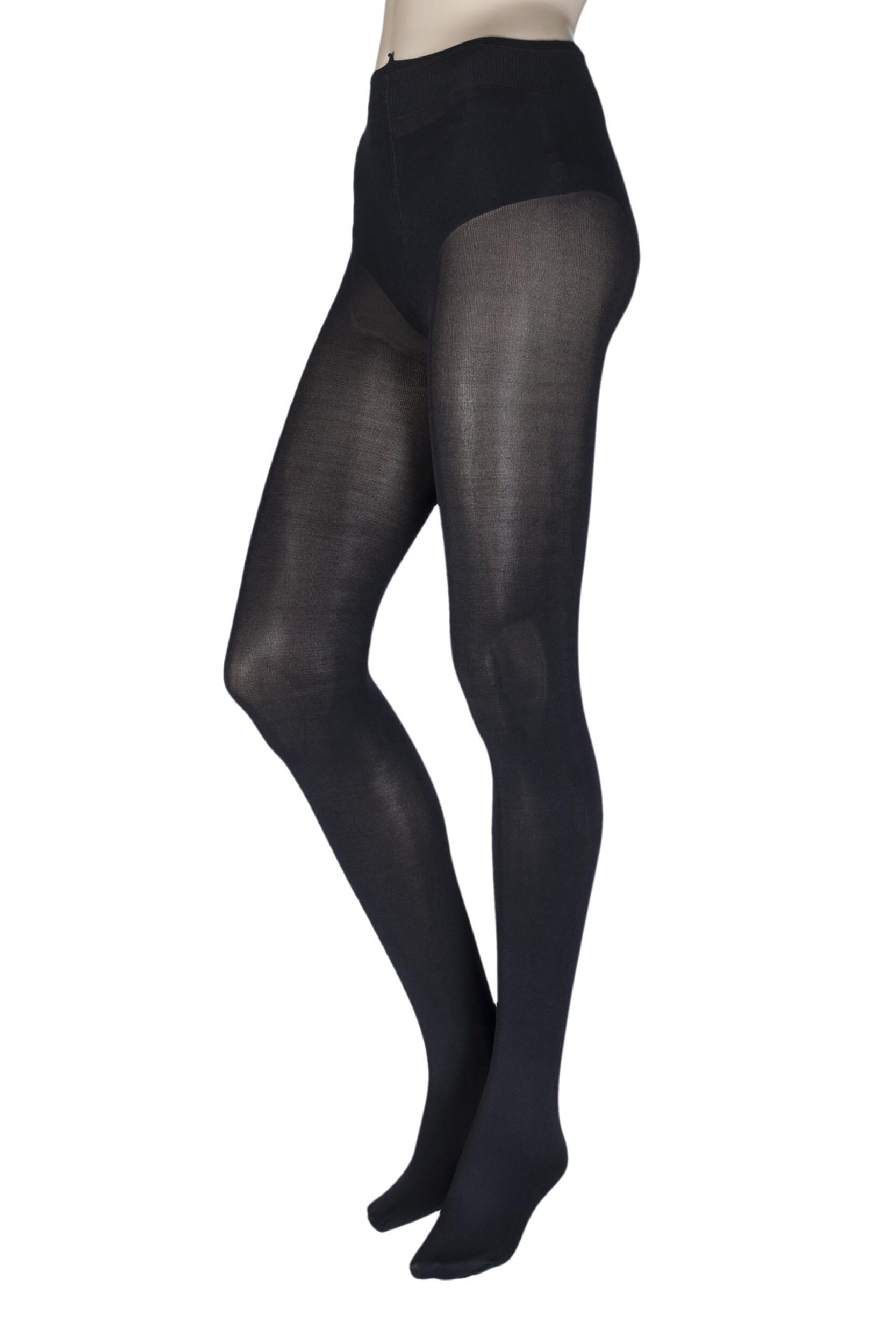 Image of Ladies 1 Pair Oroblu Chantal 120 Denier Opaque Tights