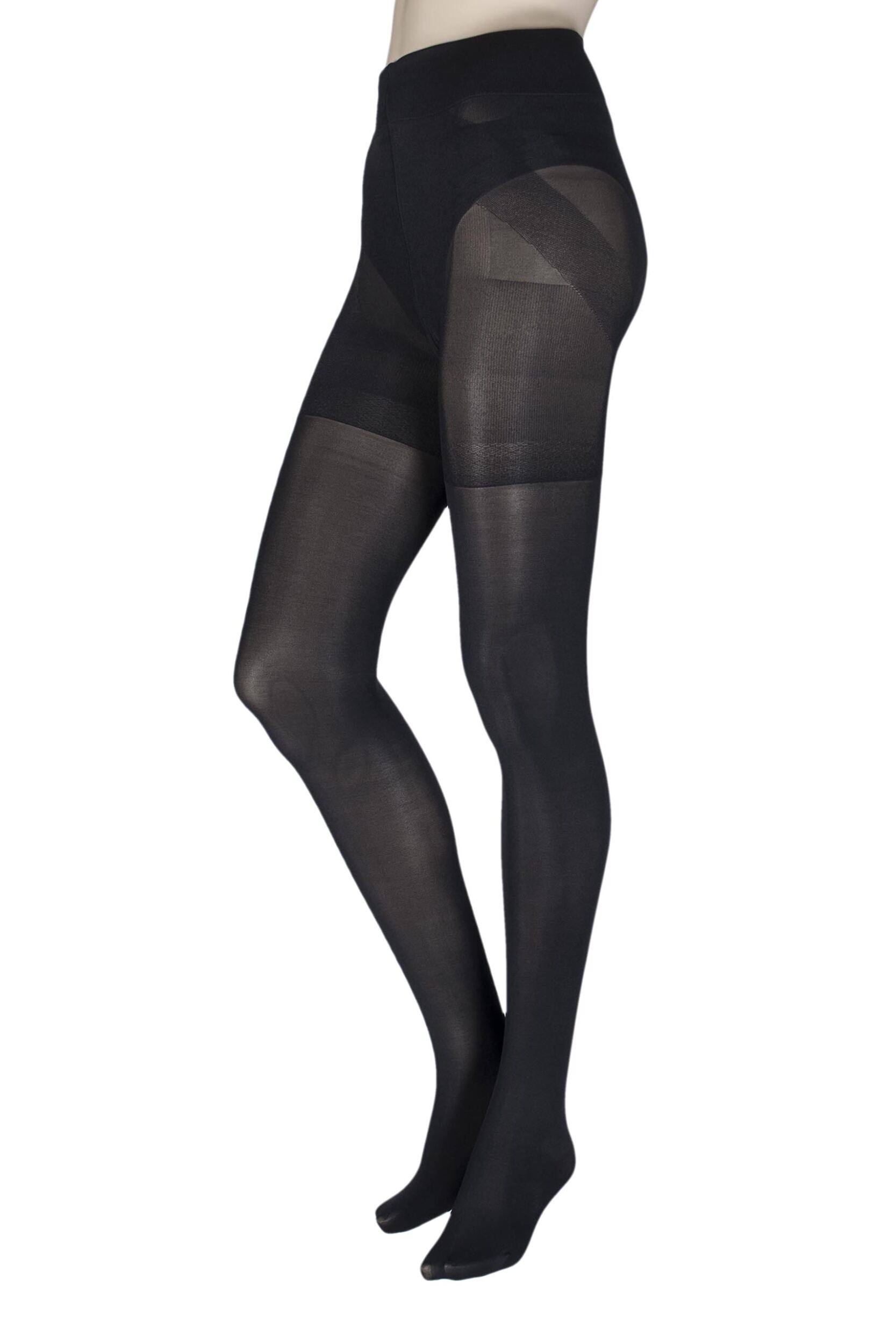 Image of Ladies 1 Pair Oroblu Shock Up 60 Denier Shaping Tights