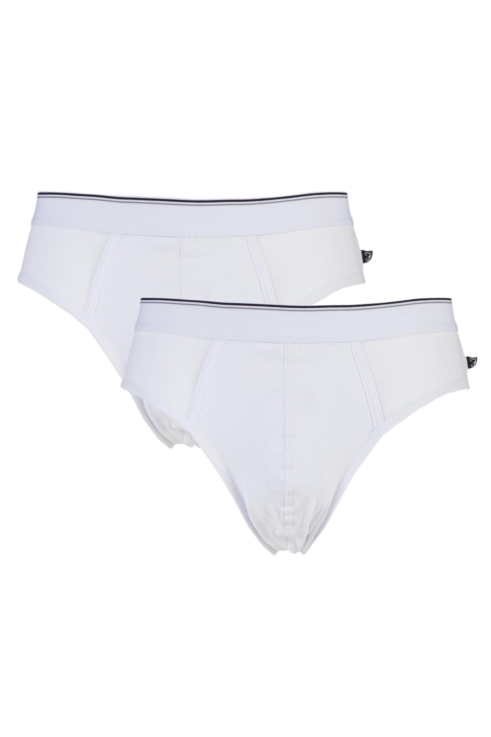 Mens 2 Pack Farah Slip Brief Trunks | eBay