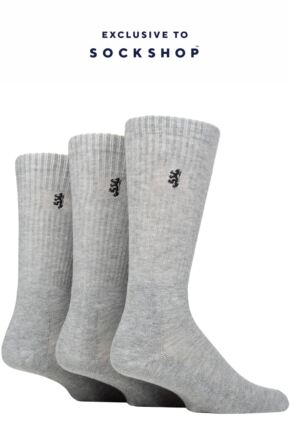 Mens 3 Pair Pringle Bamboo Cushioned Sports Socks Exclusive To SOCKSHOP