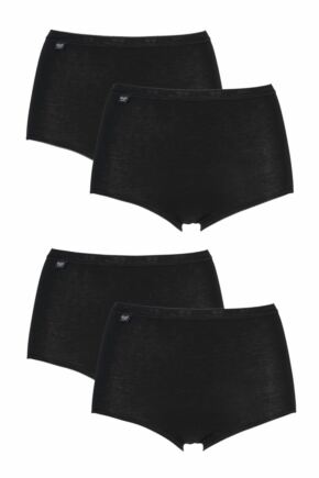 Women's 4 Pair Sloggi Basic+ Maxi Briefs