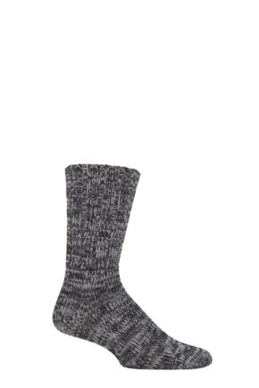 Mens 1 Pair Falke Brooklyn Organic Cotton Heavy Weight Socks