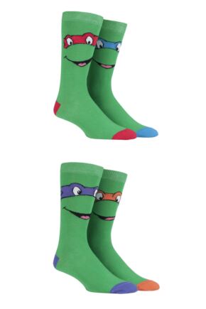 SOCKSHOP Teenage Mutant Ninja Turtles Cotton Socks