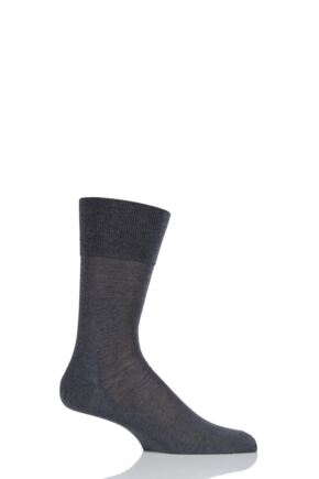 Mens 1 Pair Falke Tiago Classic Fil d'Ecosse Mercerised Cotton Socks