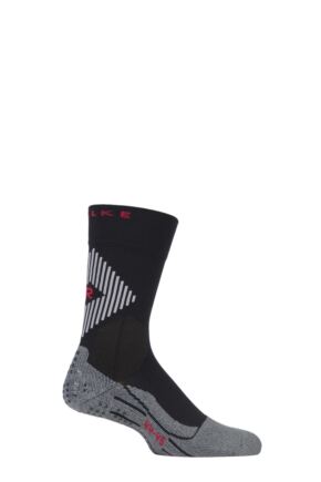 Mens 1 Pair Falke Low Compression 4 Grip Football and Sports Socks