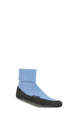 Mens 1 Pair Falke Cosyshoe Virgin Wool Home Socks