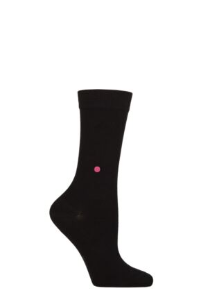 Women's 1 Pair Burlington Lady Plain Cotton Socks