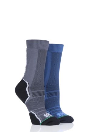 Mens and Women's 2 Pair 1000 Mile Trek Socks