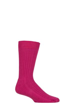 Mens and Women's 1 Pair Glenmuir Cotton Cushioned Golf Socks Clematis L