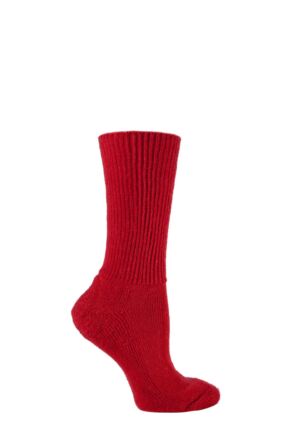 Mens and Women's 1 Pair SOCKSHOP of London Mohair Ribbed Socks With Cushioning