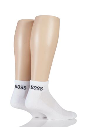 hugo boss trainer socks white