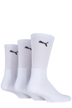 Mens and Women's 3 Pair Puma Sports Socks