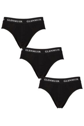 Mens 3 Pack Glenmuir Cotton Briefs