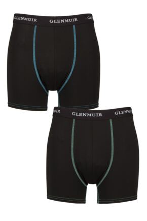 Mens 2 Pack Glenmuir Sports Performance Trunks