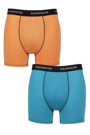 Mens 2 Pack Glenmuir Sports Performance Trunks