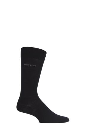 Mens 1 Pair BOSS William Plain Merino Wool Socks