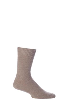 Mens and Women's 1 Pair SOCKSHOP of London Mohair Plain Knit True Socks