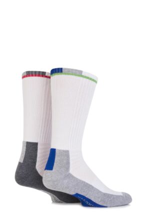 GLENMUIR BAMBOO SPORTS HALF CUSHIONED SOCKS WITH ARCH SUPPORT