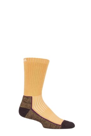 UpHillSport 1 Pair Made in Finland Hiking Socks Yellow 5.5-8 Unisex