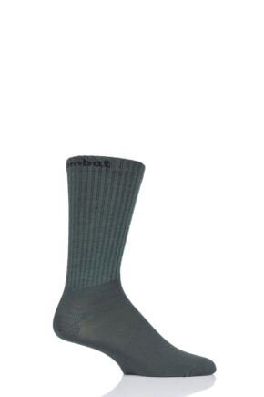 Mens and Women's 1 Pair UpHill Sport Combat Tactical 3-Layer L4 Socks Green 8.5-11 Unisex