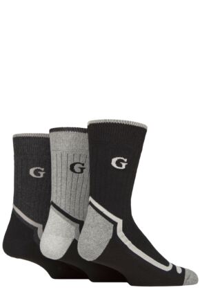 Mens 3 Pair Glenmuir Durable Boot Socks