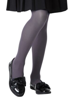 Girls 1 Pair Elle 40 Denier Opaque Tights