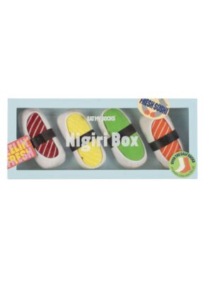 EAT MY SOCKS 2 Pair Sushi Box Cotton Socks