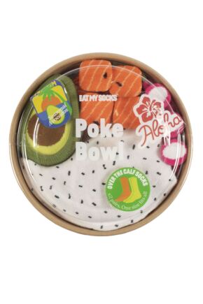 EAT MY SOCKS 2 Pair Poke Bowl Cotton Socks