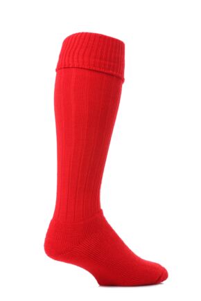 Mens 1 Pair SOCKSHOP of London Knee Length Wool Rib Walking Socks