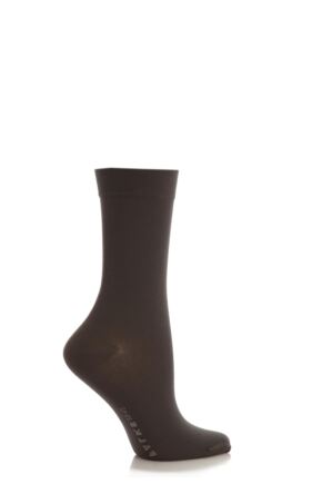 Women's 1 Pair Falke Cotton Touch Anklet Socks Platinum 35-38