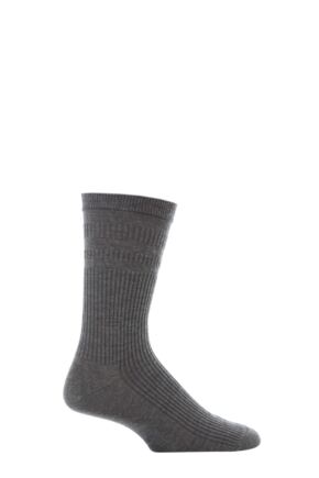 Mens 1 Pair HJ Hall Original Wool Softop Socks