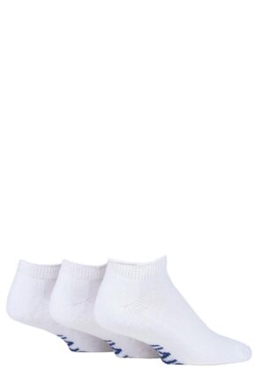 Mens 3 Pair IOMI FootNurse Cushioned Foot Diabetic Trainer Socks