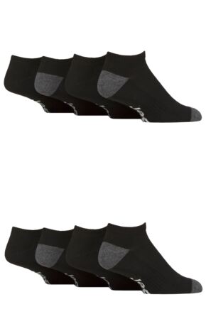 Mens 8 Pair Jeep Sport and Leisure Trainer Socks