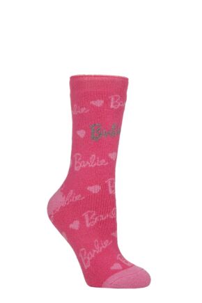 Women's 1 Pair SOCKSHOP Heat Holders 1.6 TOG Lite Barbie Thermal Socks