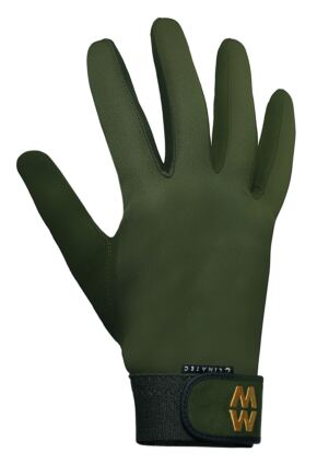 Mens and Women's 1 Pair MacWet Long Climatec Sports Gloves Green 11