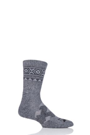 Mens and Women's 1 Pair Thorlos Outdoor Traveller Walking Socks Grey 10-11 Unisex