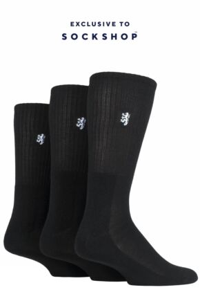 Mens 3 Pair Pringle Bamboo Cushioned Sports Socks Exclusive To SOCKSHOP