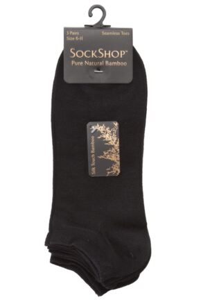 SOCKSHOP MENS BAMBOO TRAINER SOCKS