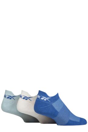 Mens and Women's 3 Pair Reebok Essentials Cotton Trainer Socks