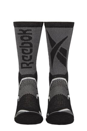 Mens and Women's 1 Pair Reebok Technical Recycled Crew Technical Fitness Socks