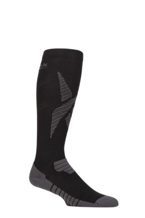 Mens and Women's 1 Pair Reebok Technical Recycled Long Technical Compression Running Socks