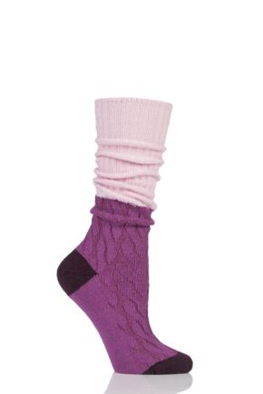 Pantherella Cashmere Blend Clara Slouch Boot Socks