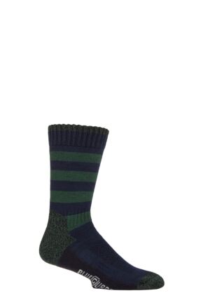 Mens 1 Pair SOCKSHOP BlueGuard RHS Royal Horticultural Society Cotton Gardening Boot Socks