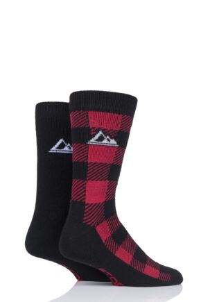 Mens 2 Pair Storm Bloc Thermal Boot Socks