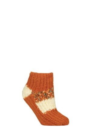 Women's 1 Pair Elle Sherpa Lined Slipper Socks